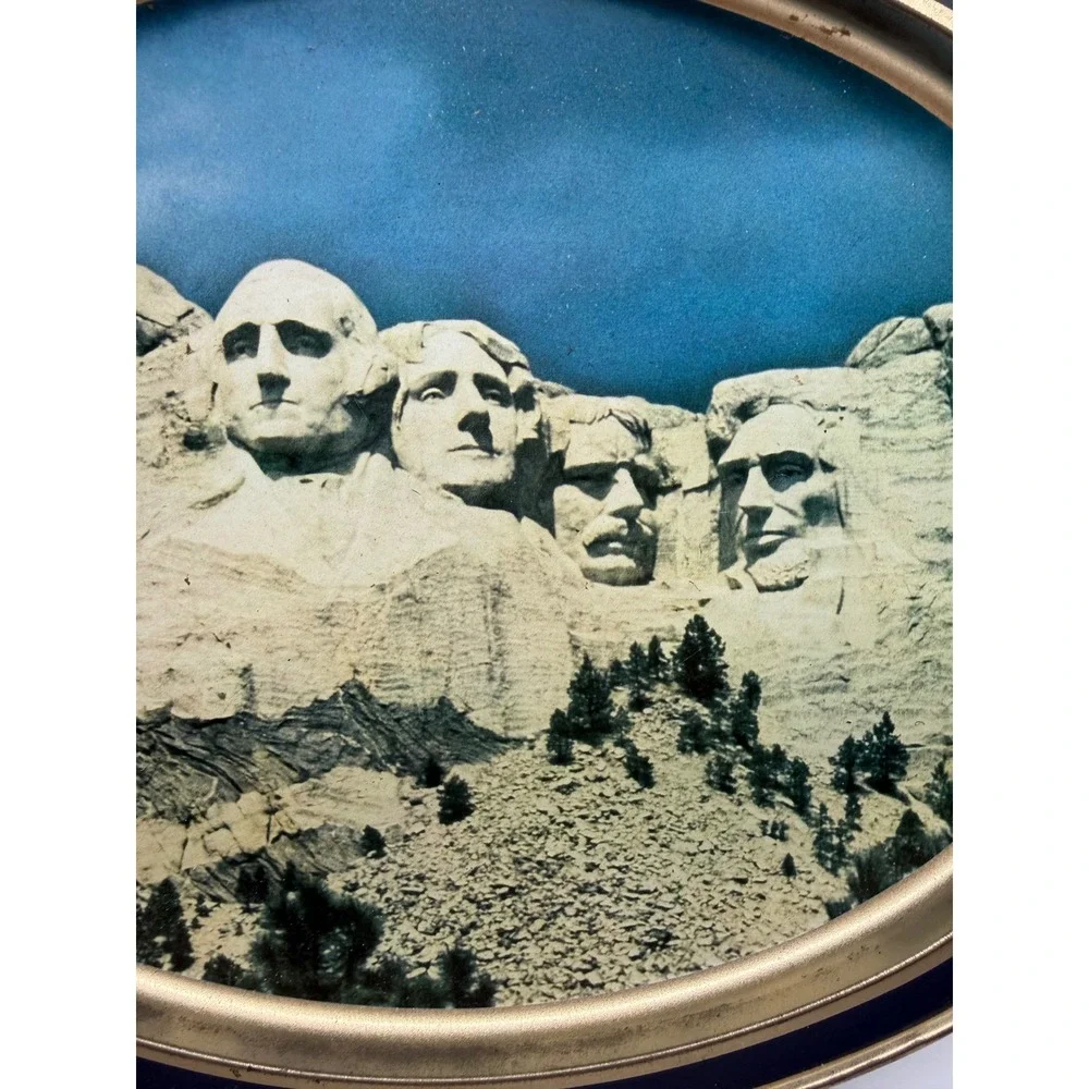 Vintage 1986 Sunshine Biscuits Tin Mount Rushmore Niagara Falls Limited Edition